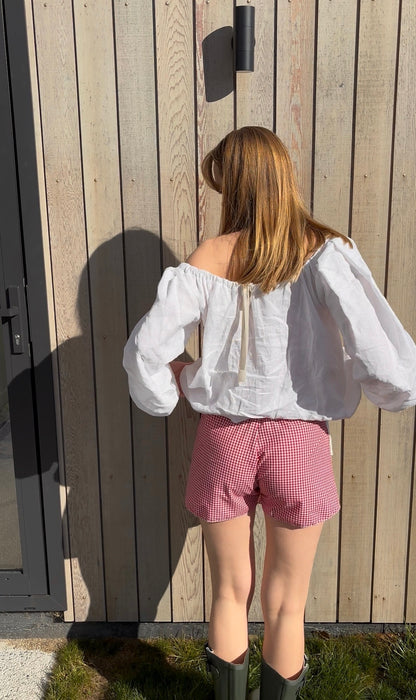 Jacinta Skort in Strawberry Gingham
