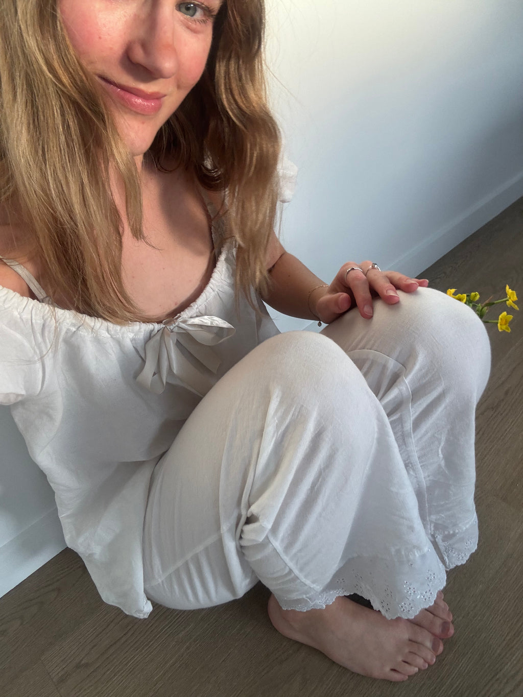 At Home with Willow Trousers & Blouse Set