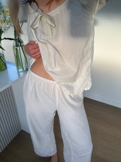 At Home with Willow Trousers & Blouse Set