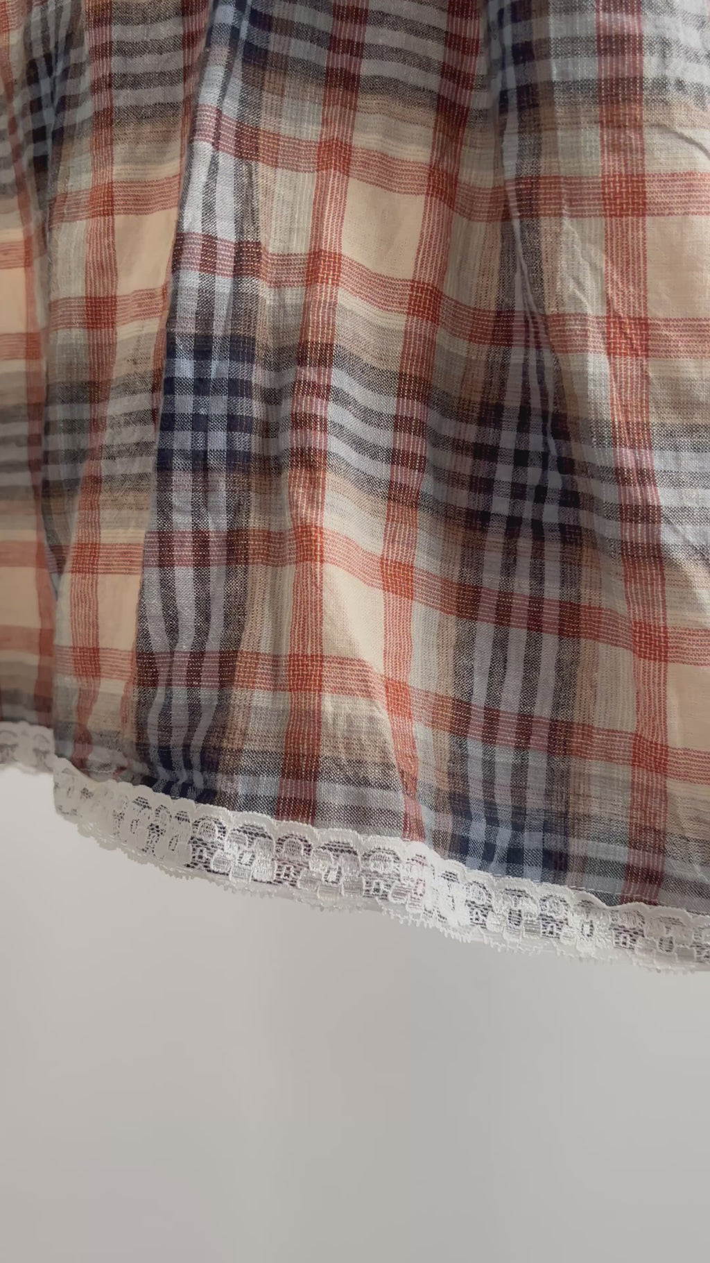 Madeline Blouse in Plaid